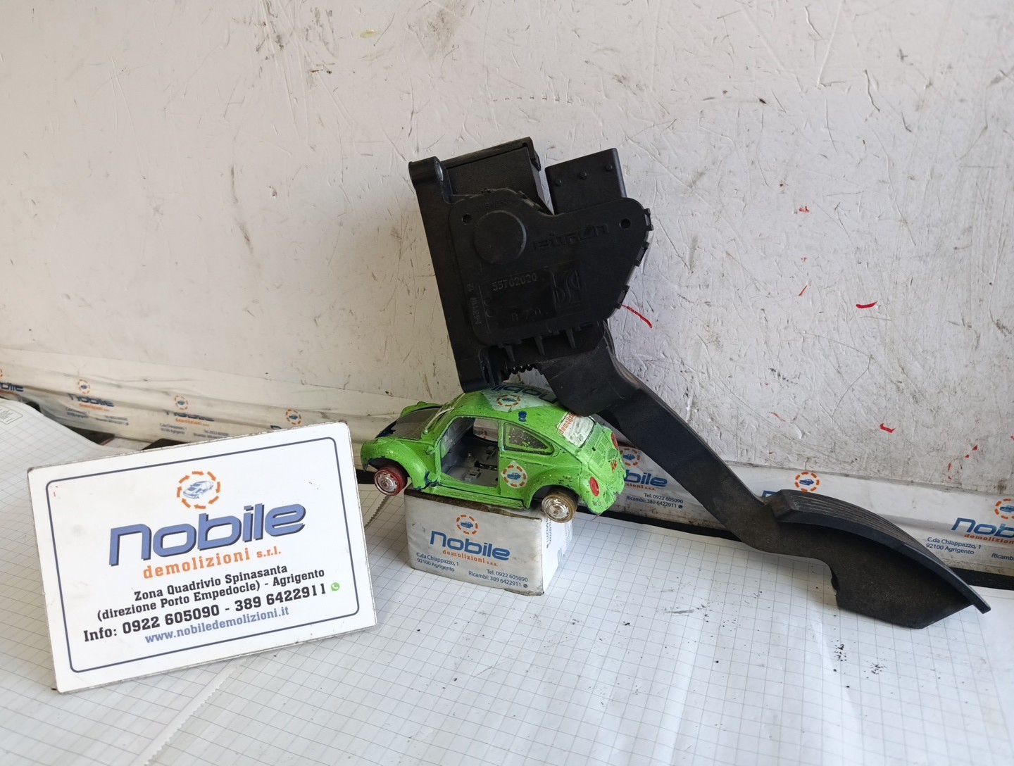 Potenziometro Acceleratore (Fiat) 55702020 Usato