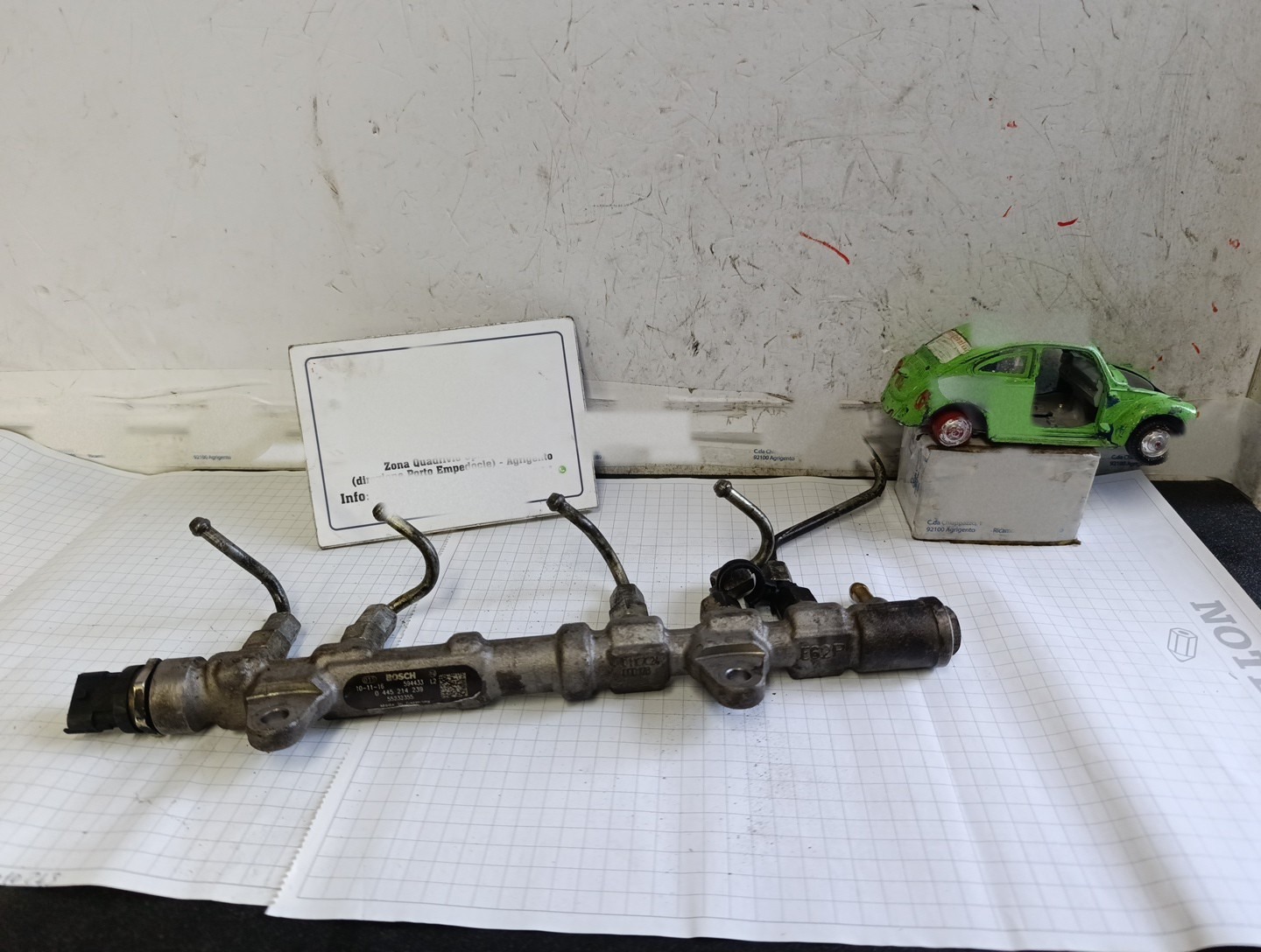 flauto iniezione carburante - Immagine 1 di 11