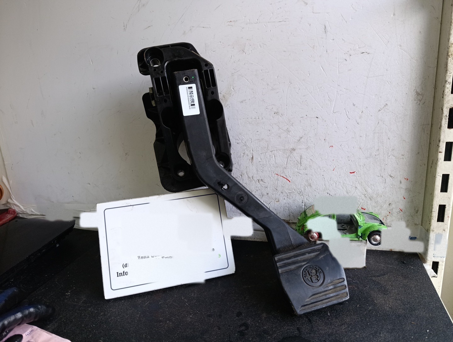 Pedale Freno Cambio Automatico Alfa Romeo STELVIO (6V) (01/17>10/22<) 005053555109 005053555109 Usato