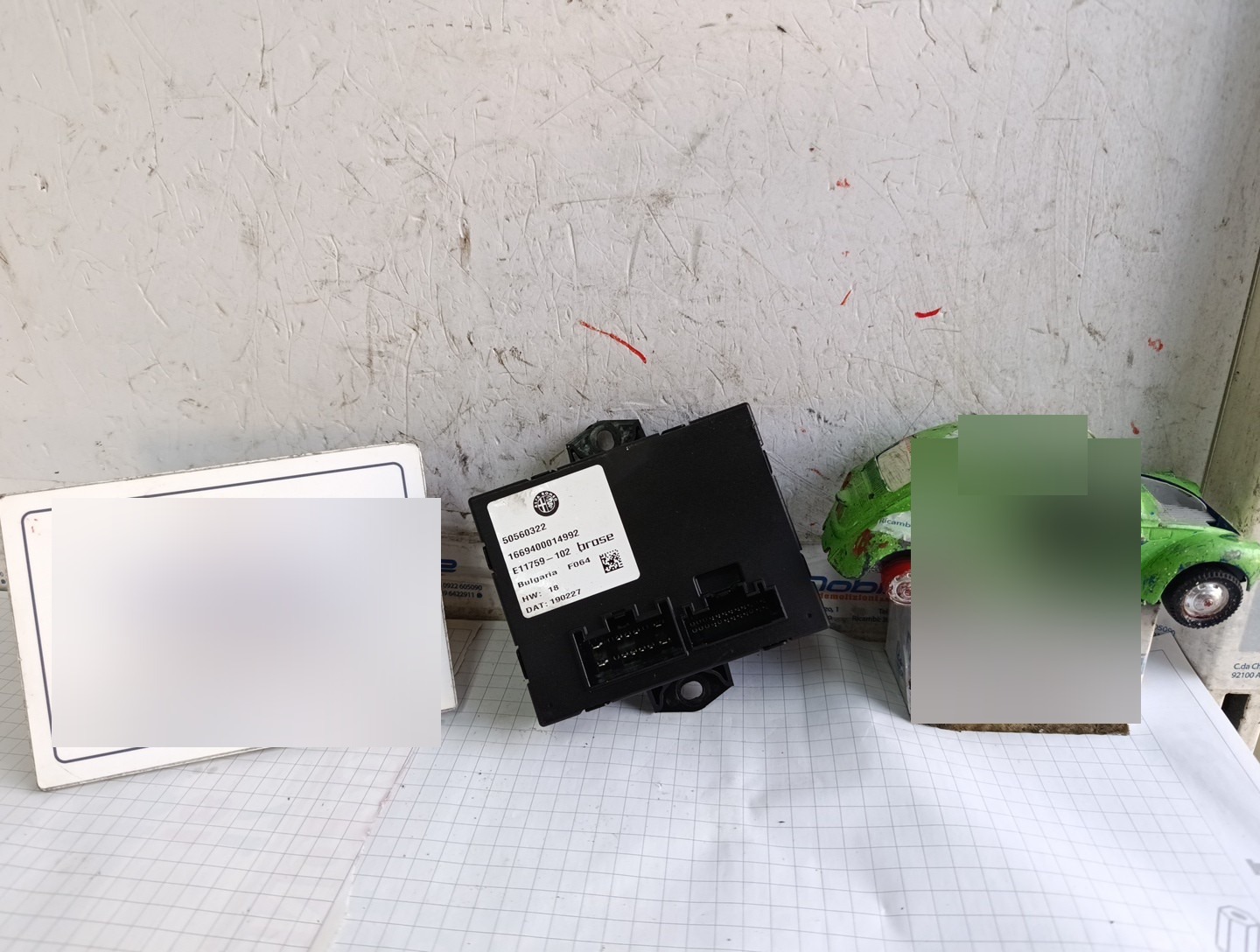 centralina comando apertura portello post. - Immagine 1 di 8