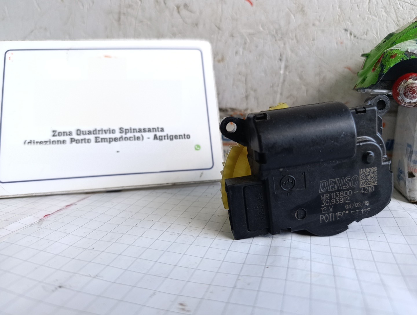 Motorino riscaldatore a/c - Immagine 1 di 7