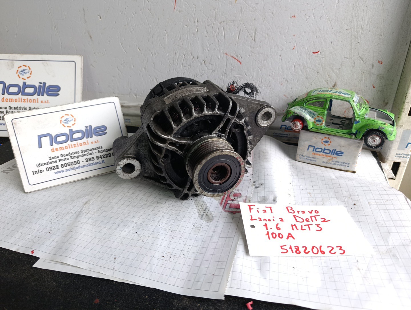 Alternatore (Denso) 51820623 Usato