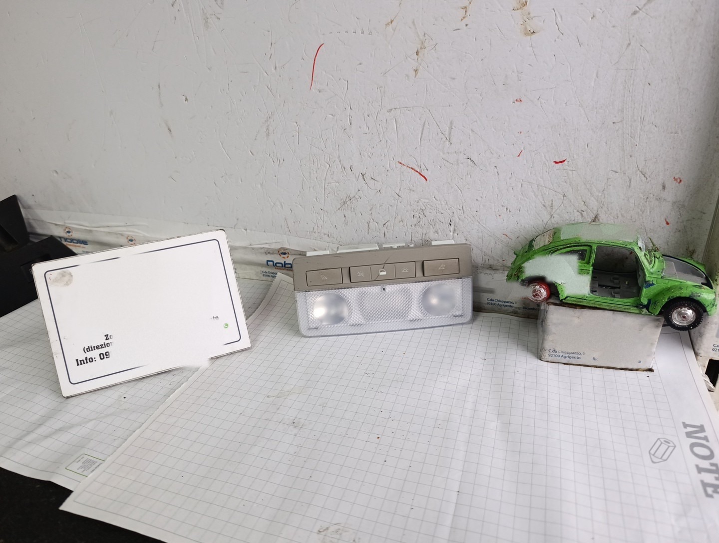 Plafoniera Abitacolo Luce Interna Anteriore (Opel) 316627975 Usato