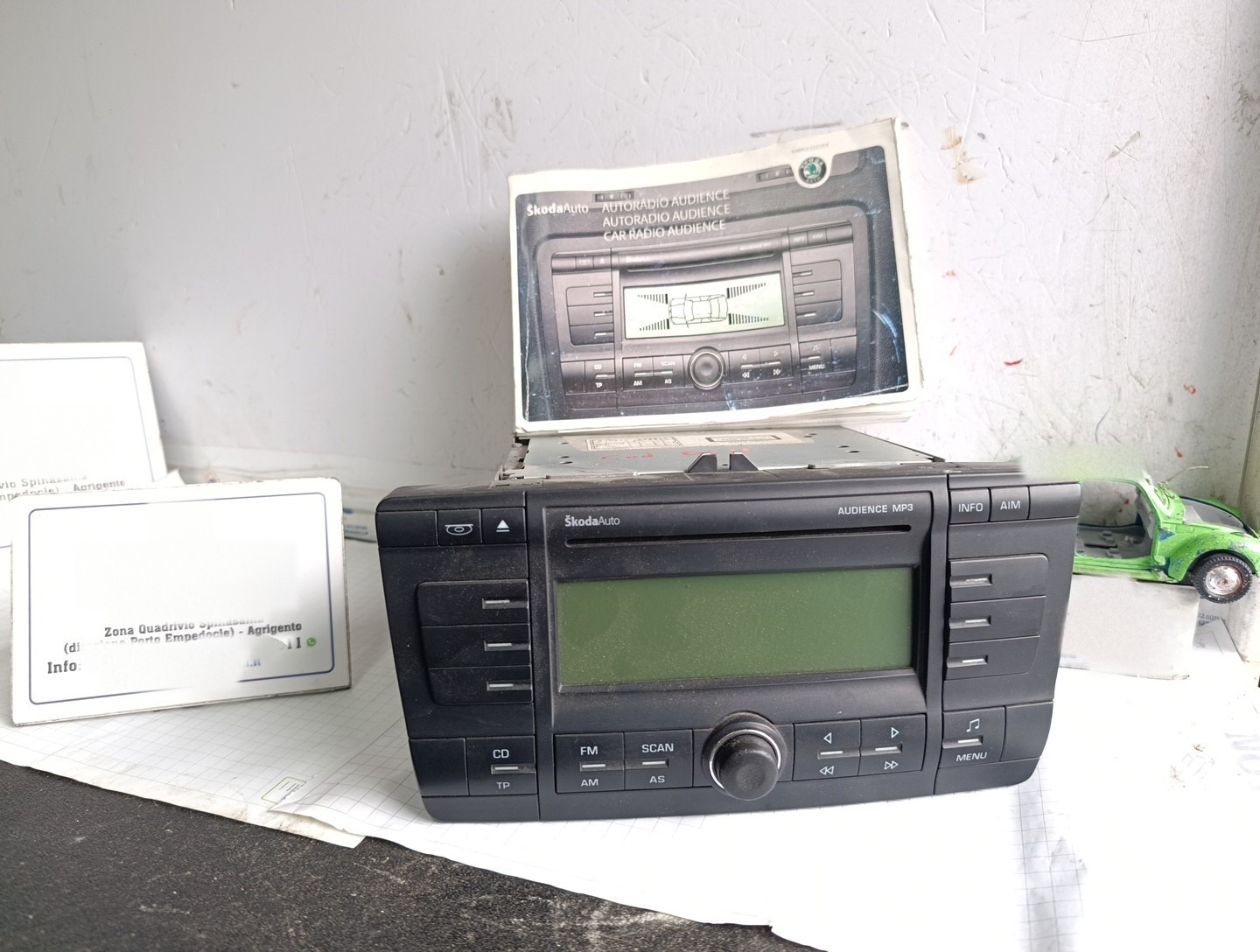 Autoradio Skoda OCTAVIA (1Z) (08/04>01/09<) Usato