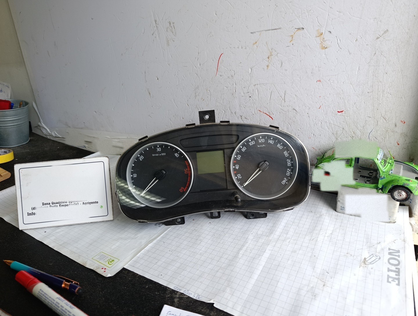 Quadro Strumenti Compl. (Skoda) 5J0920810C Usato