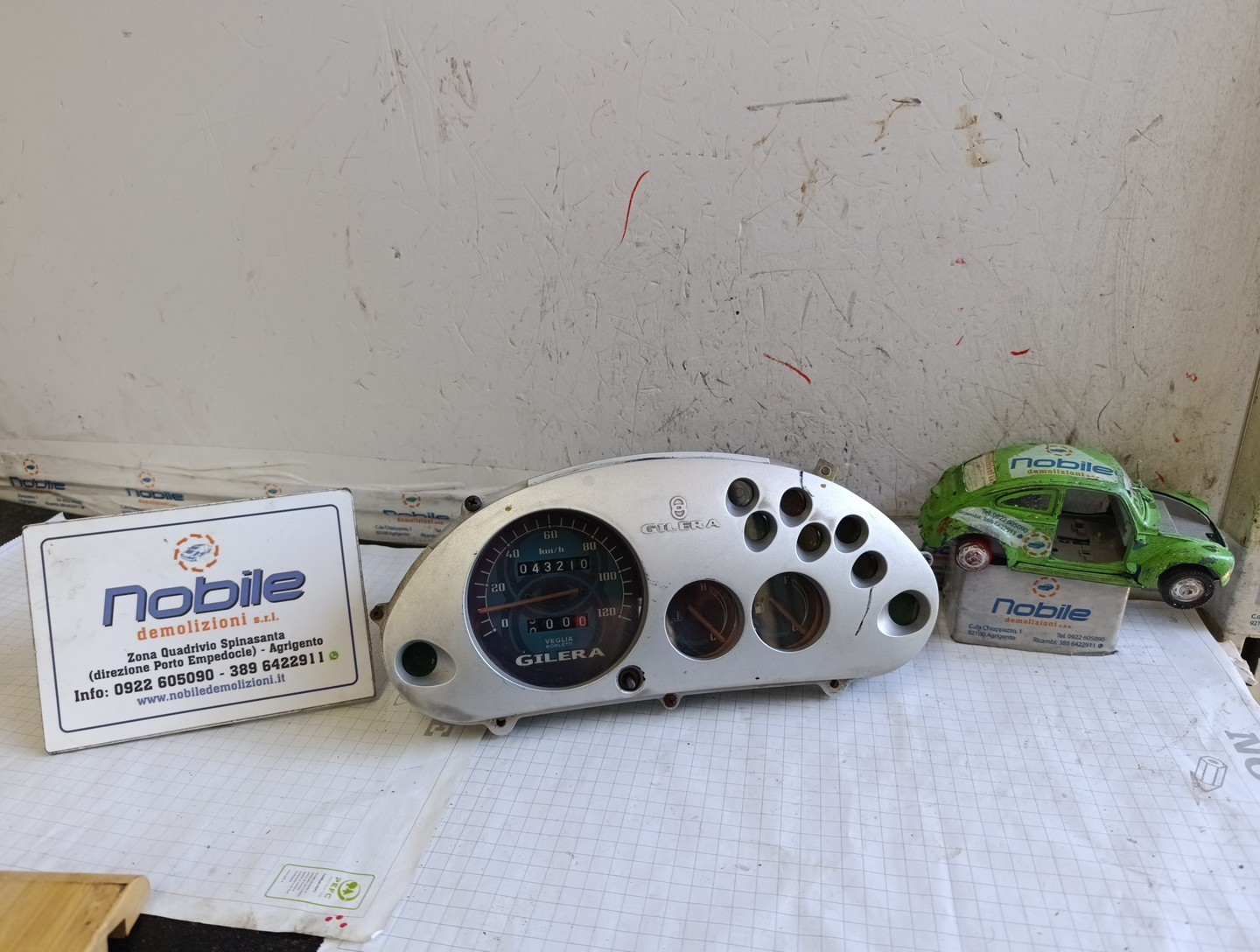Quadro Strumenti Compl. (Gilera) 6081360010 Usato