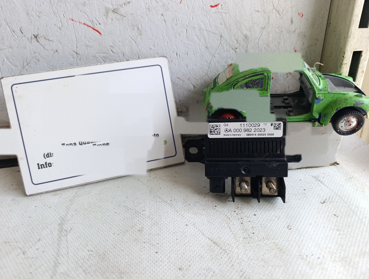 Centralina Alimentazione Batteria (Mercedes) A0009822023 Usato