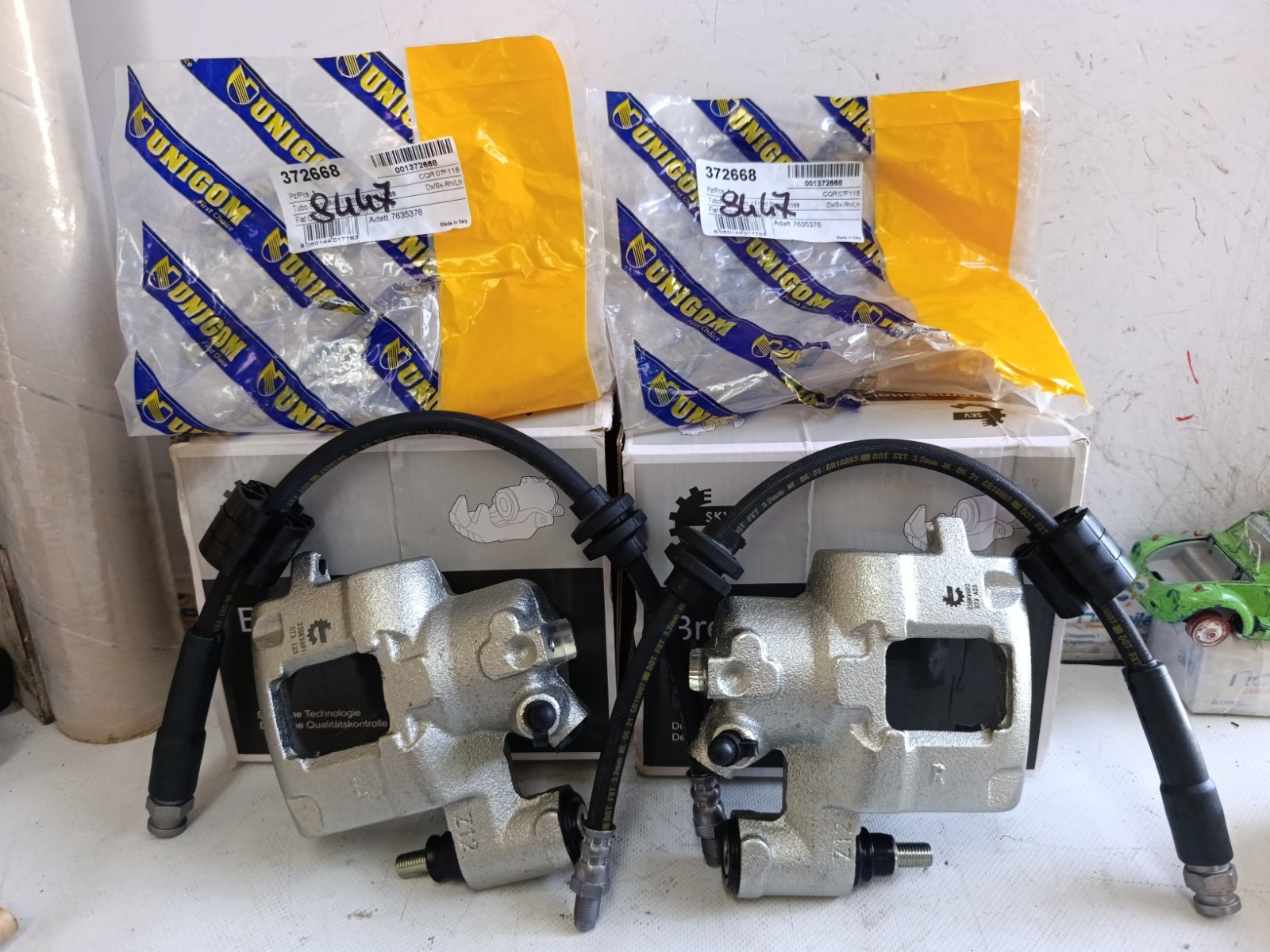 Pinza Freno Pinze Anteriore Fiat CINQUECENTO Usato