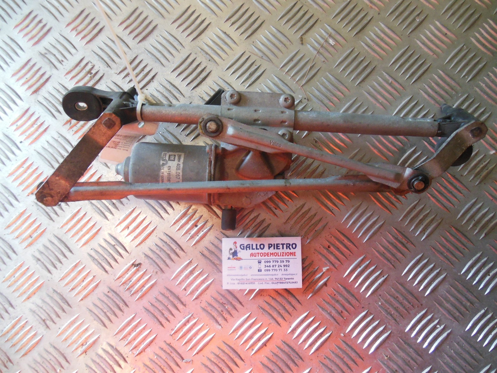 Motorino Tergiparabrezza Compl. Usato
