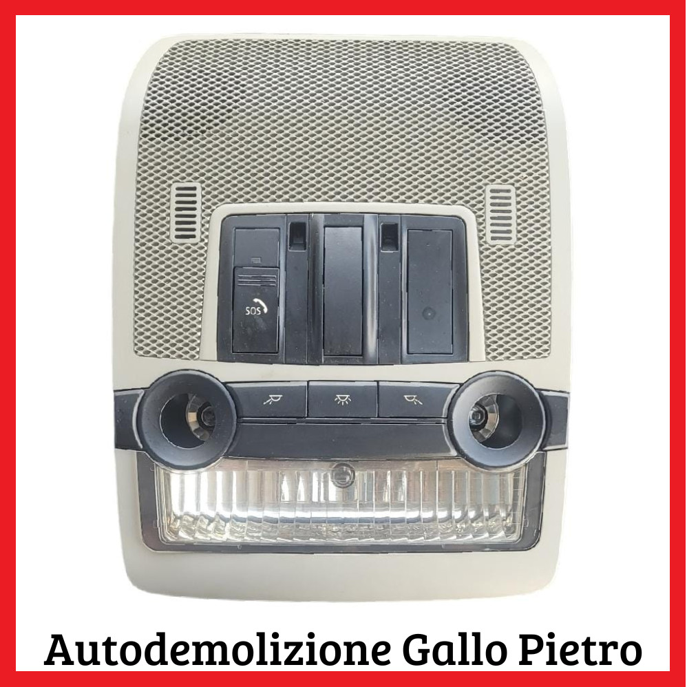 blocco comando luci cortesia int. abitacolo - Immagine 1 di 3