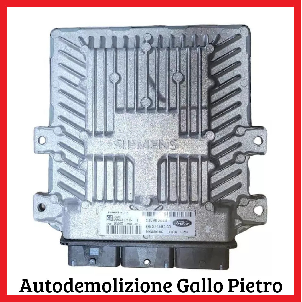 Centralina Iniezione (Siemens) 6H4Q-12A650-CD Usato