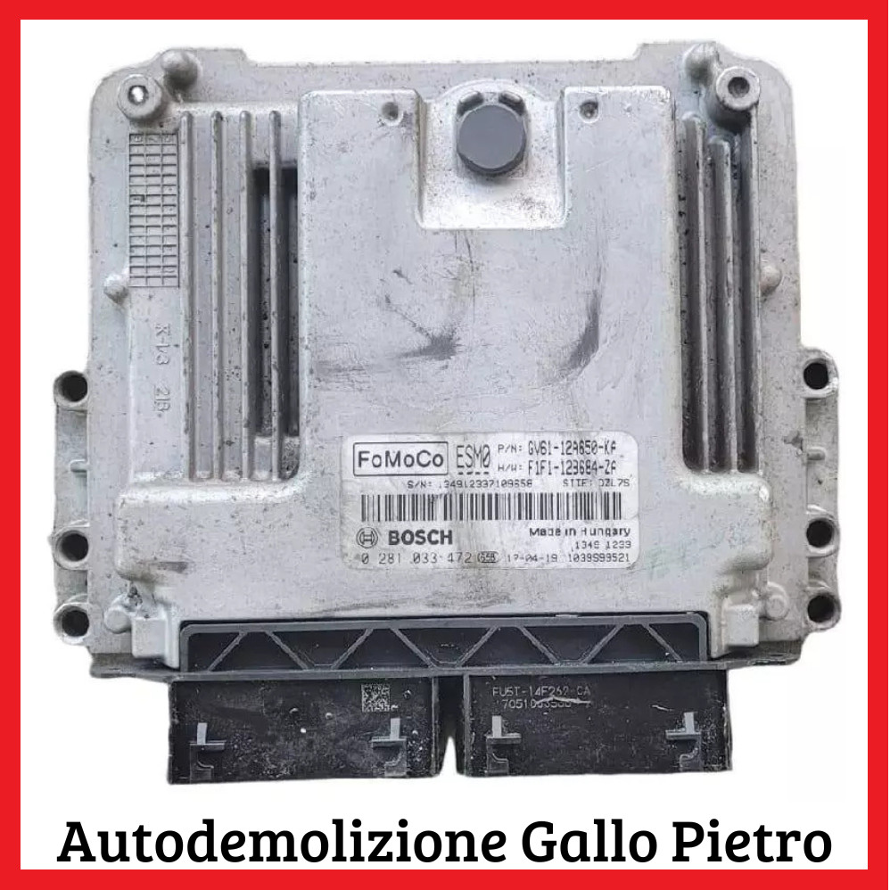 Centralina Iniezione (Bosch) G6V1-12A650-KA Usato