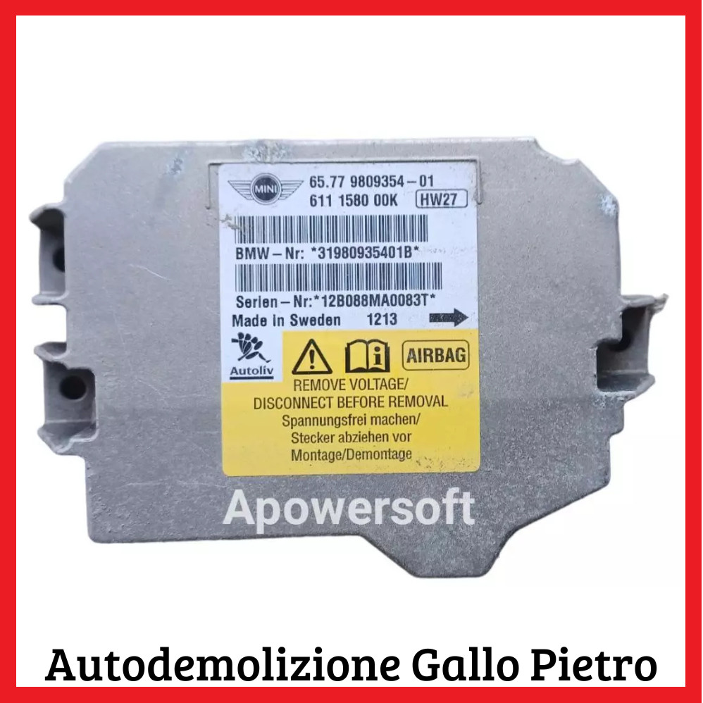 Centralina comando airbag - Immagine 1 di 2