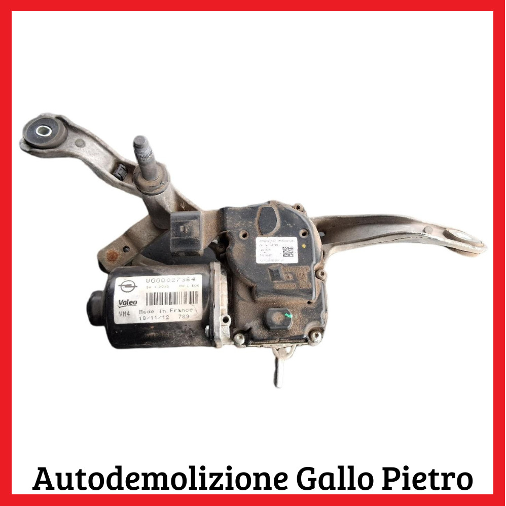 Motorino Tergiparabrezza Sinistro (Valeo) W000027364 Usato