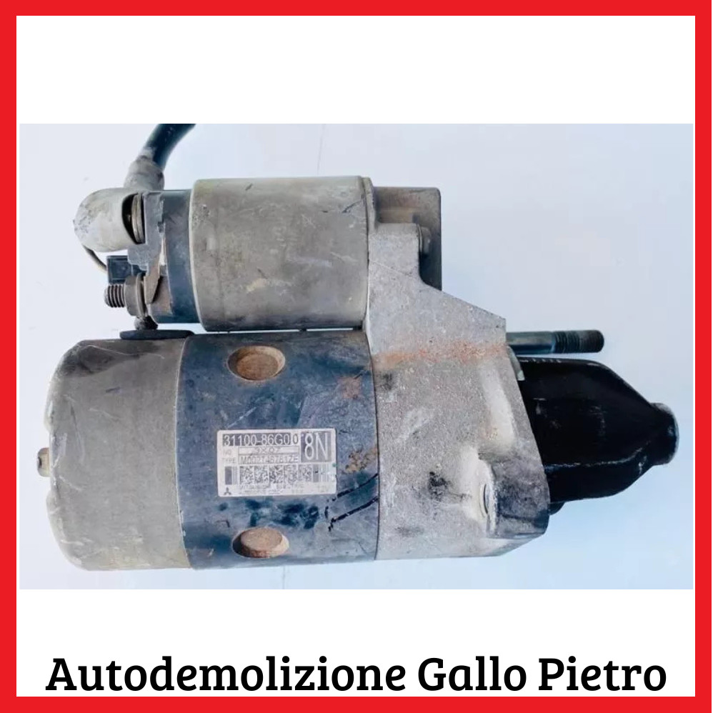 Motorino Avviamento 31100-86G00 Usato