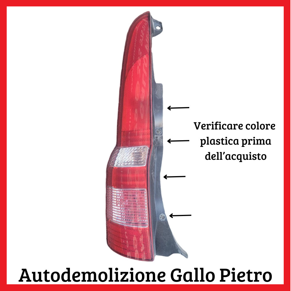 Fanale Post. Sinistro Usato
