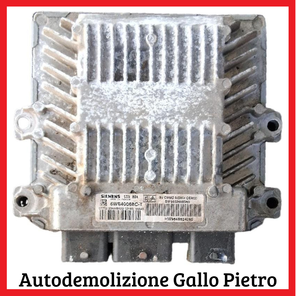 Centralina Iniezione (Siemens) 5WS40068C-T Usato