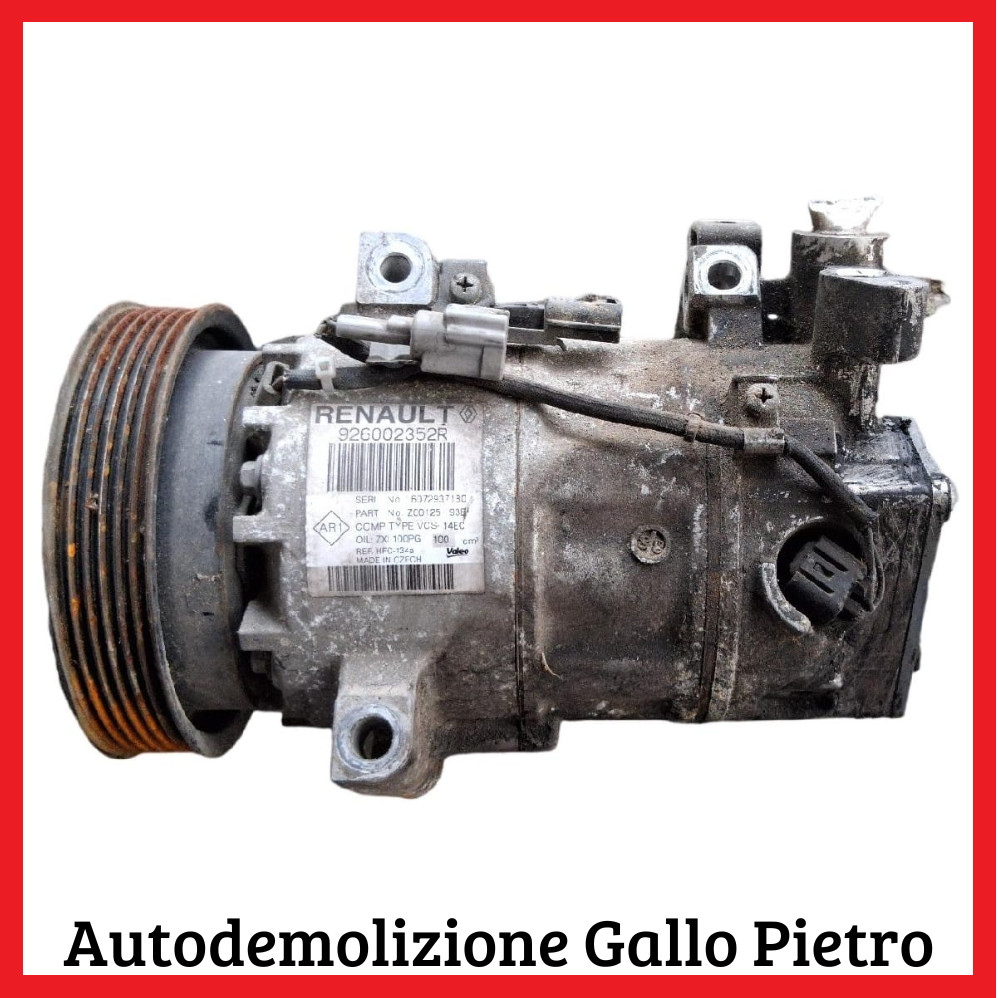 Compressore A/c 926002352R Usato