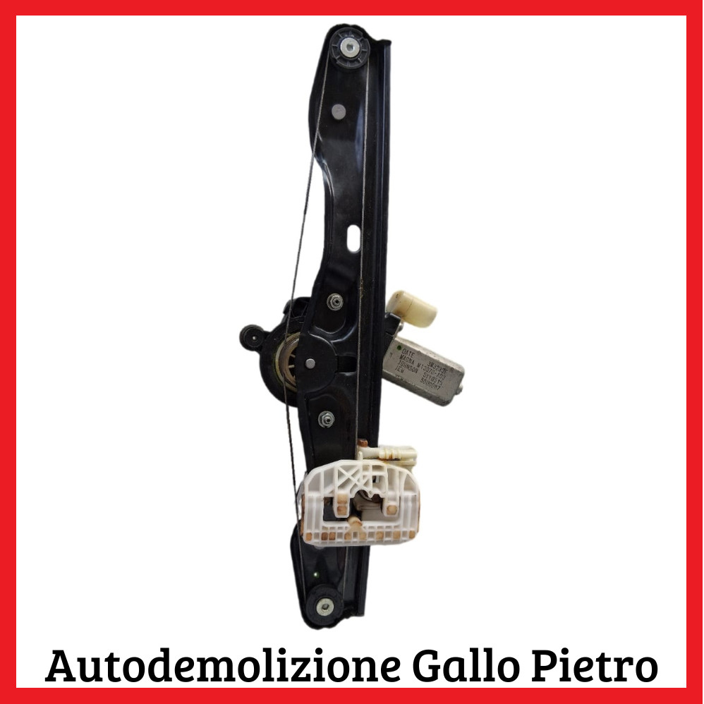 Motorino Alzacristallo Porta Post. Destro 51357281884 Usato