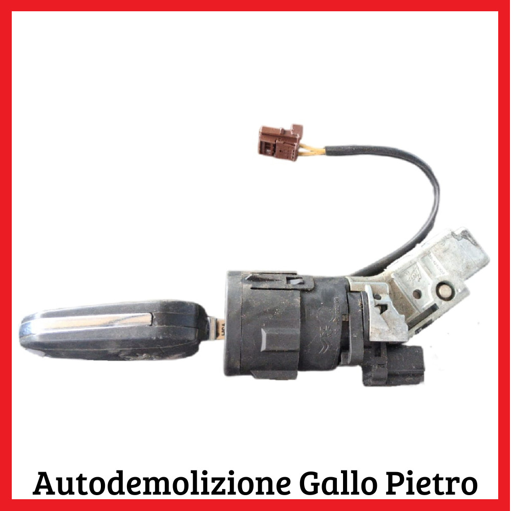 Commutatore Avviamento E Bloccasterzo (Psa Peugeot Citroen) 9663123380 Usato