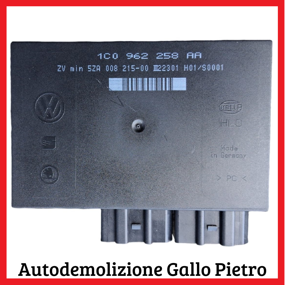 Centralina Modulo Di Controllo Comfort 1C0 Usato