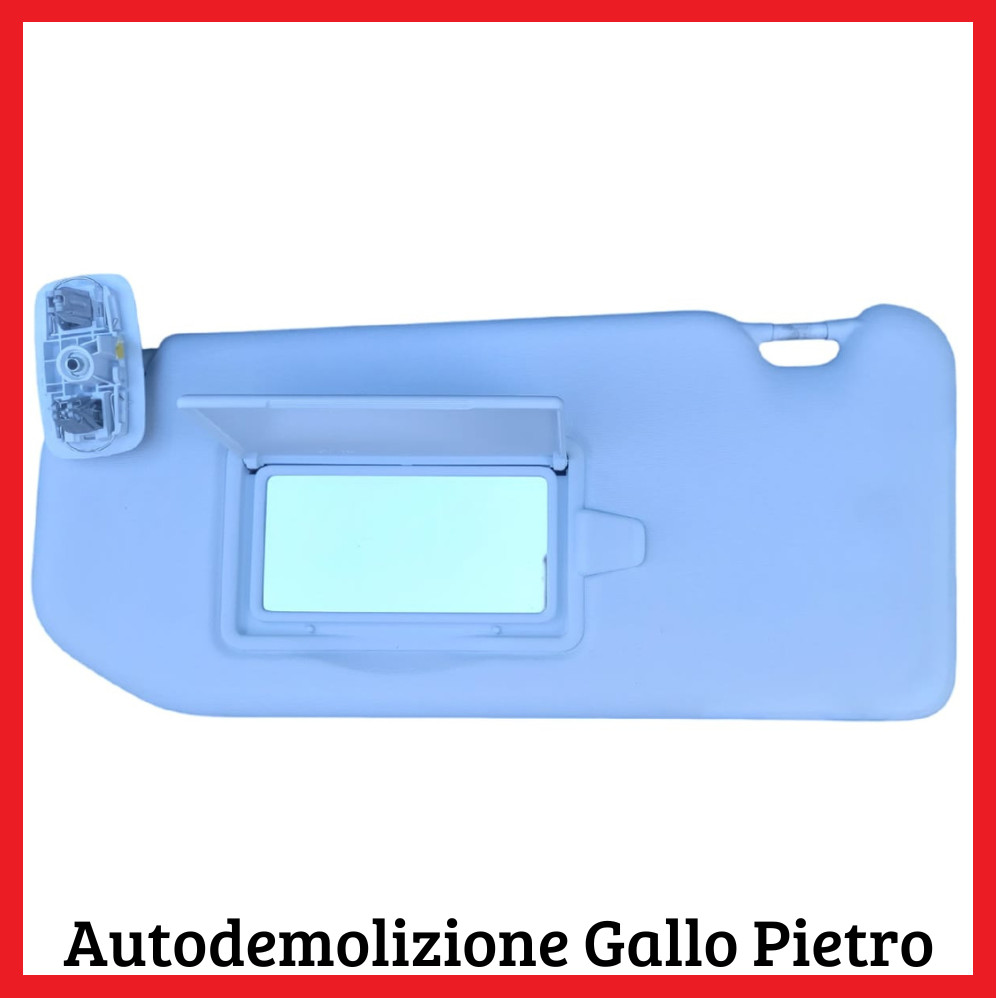 Aletta parasole parabrezza Sinistro - Immagine 1 di 2
