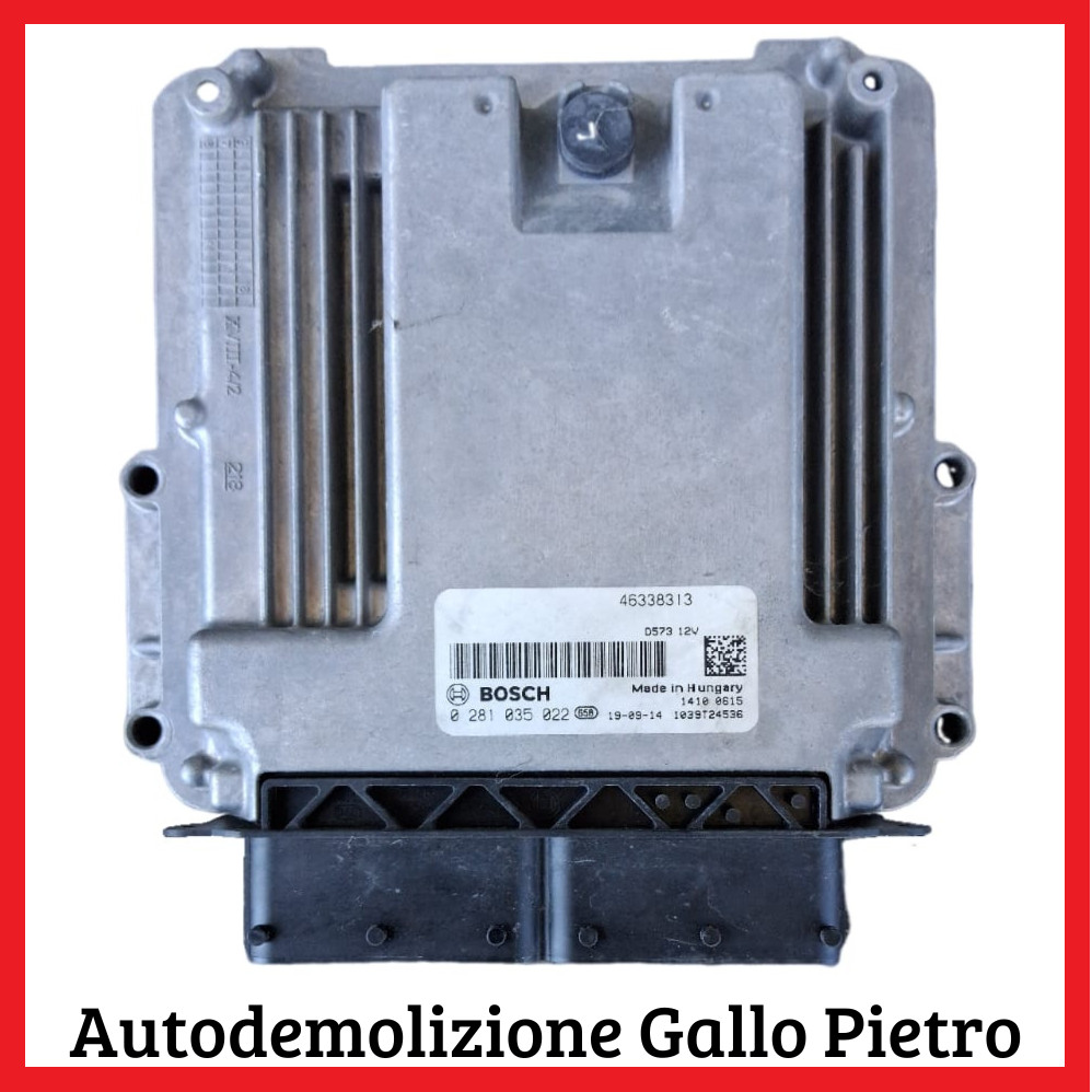 Centralina Iniezione 46338313 Usato