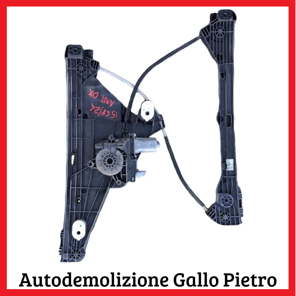 Alzacristallo Porta Ant. Destro 9829043380 Usato