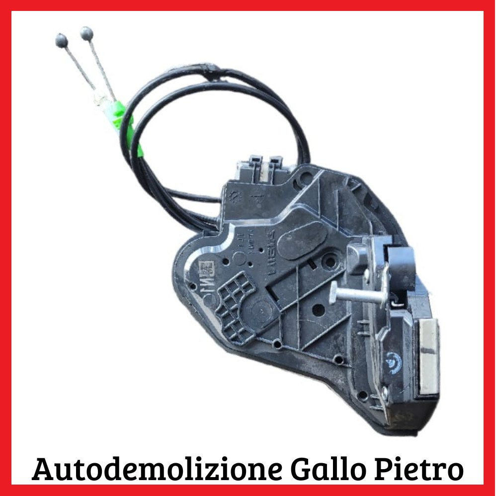 Serratura Porta Post. Destro (Psa Peugeot Citroen) B0 Usato