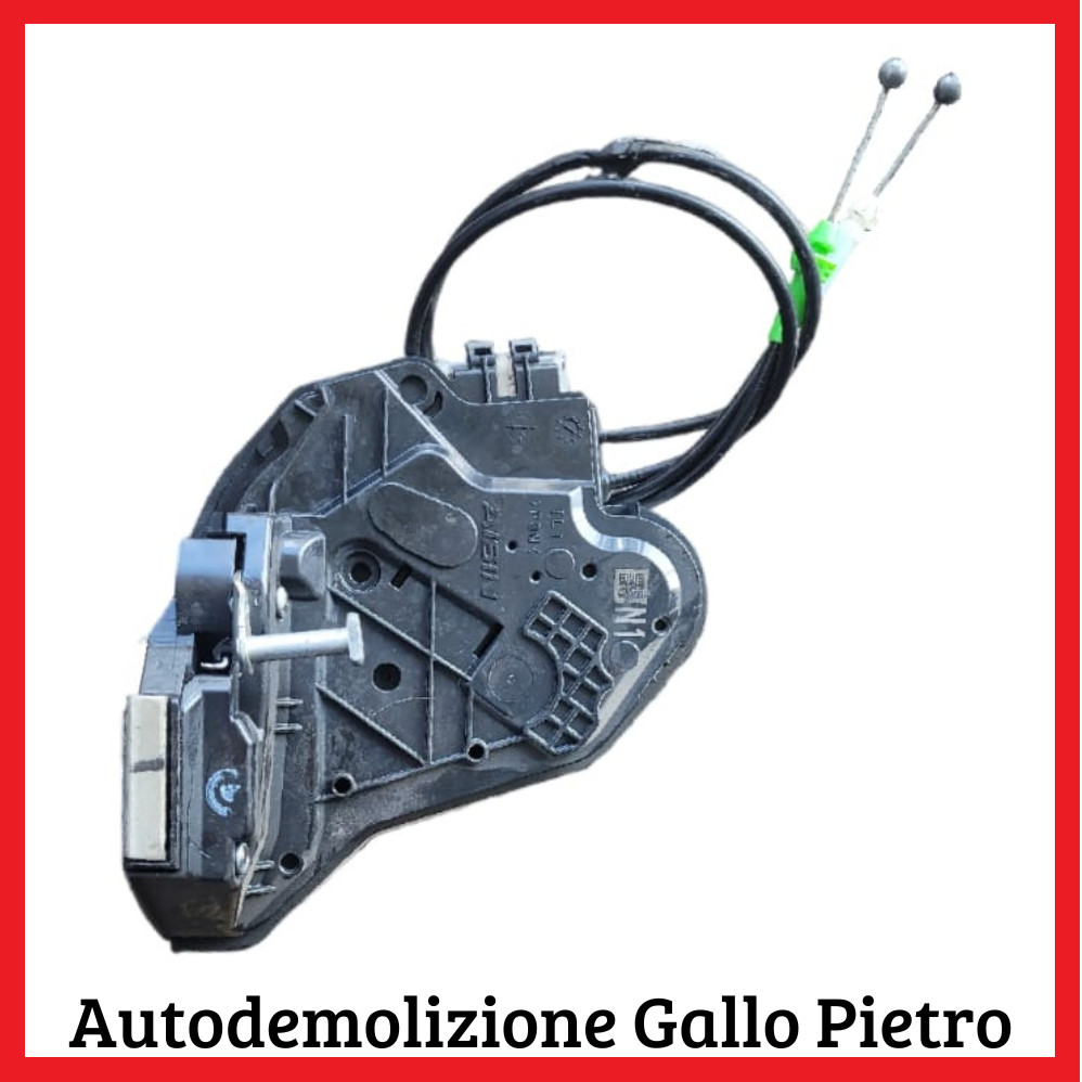 Serratura Porta Post. Sinistro (Psa Peugeot Citroen) B0 Usato