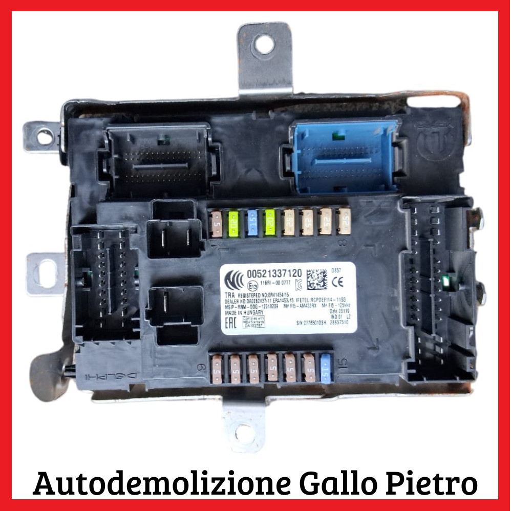 Body Computer (Continental) 52133712 Usato
