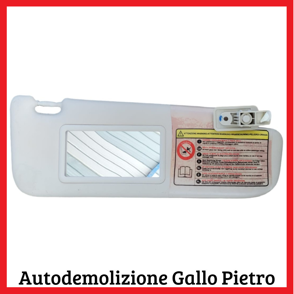 Aletta Parasole Parabrezza Destro 735452613 Usato