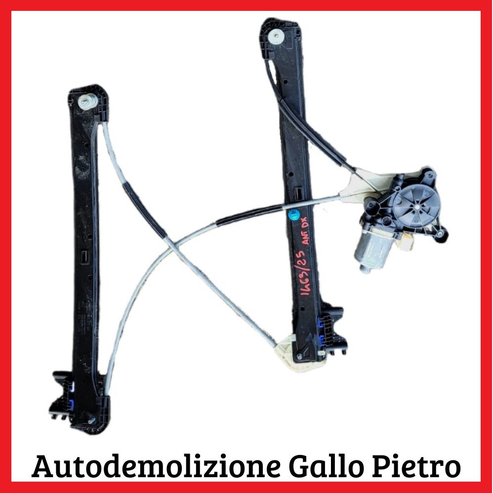 Alzacristallo Porta Ant. Destro 8V4 Usato