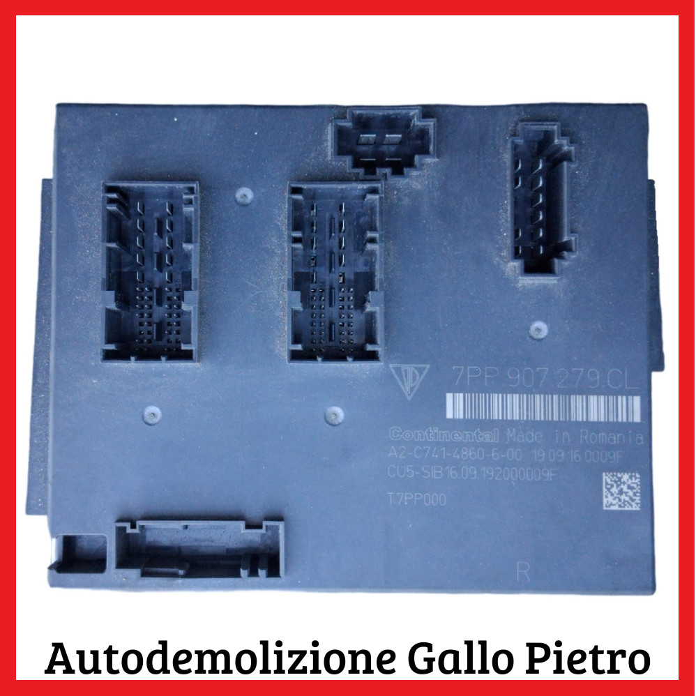 Centralina Modulo Di Controllo Comfort (Continental) 7PP.907.279.CL Usato