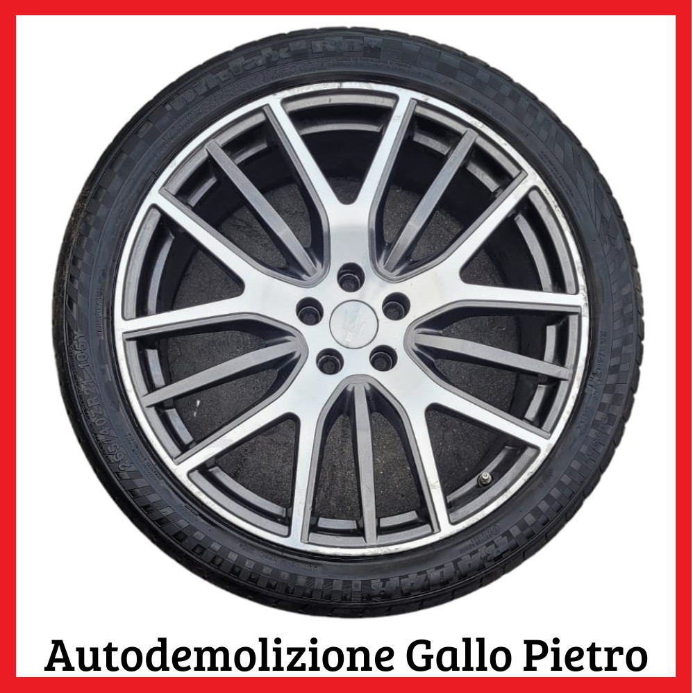 Cerchio In Lega Diamantato 179025 Usato