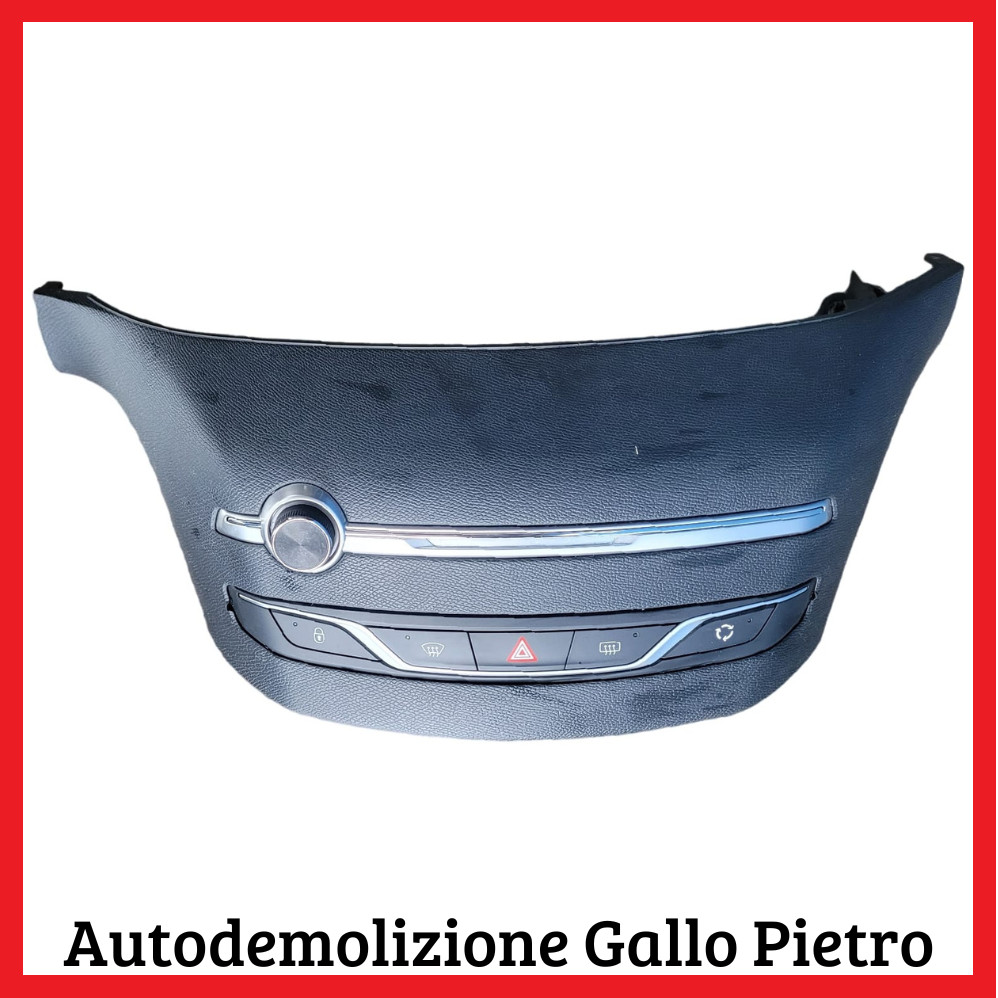 Blocco Comandi Multifunzione Consolle Centrale (Psa Peugeot Citroen) 96 Usato