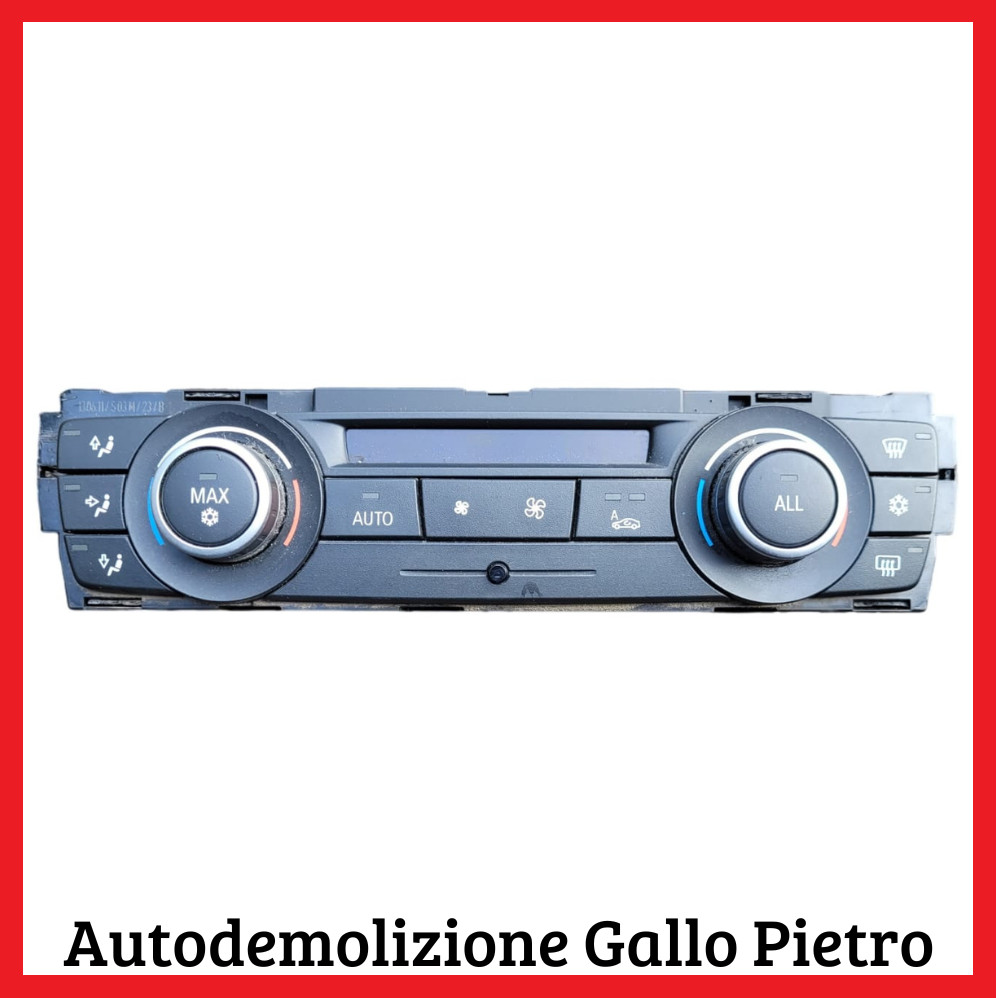 Blocco Comando Climatizzazione 9250394 Usato