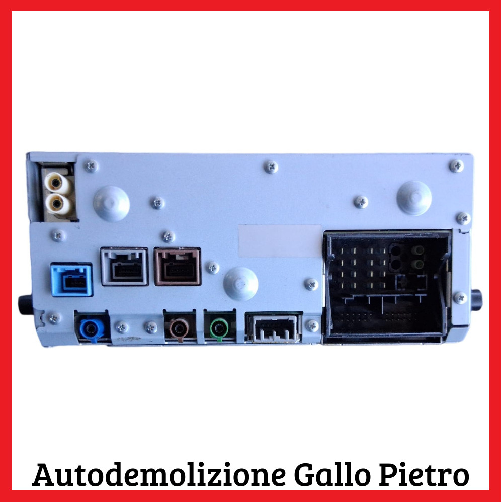 Radio C/sistema Di Navigatore Satellitare (Anatel) P31421664 Usato
