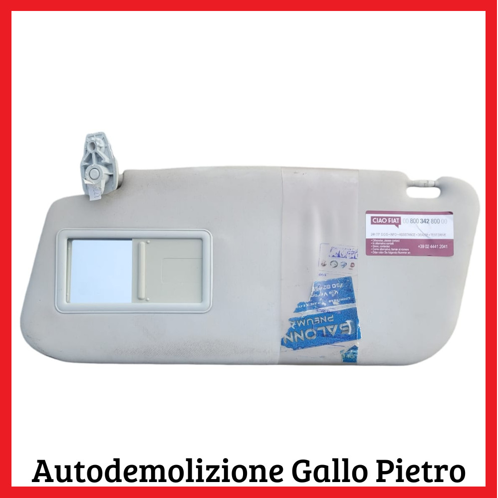 Aletta parasole parabrezza Sinistro - Immagine 1 di 2