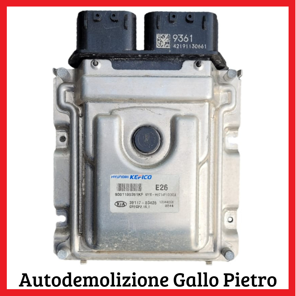 Centralina Iniezione 39117-03426 Usato