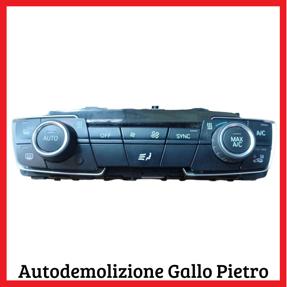 Blocco Comando Climatizzazione 9371459 Usato
