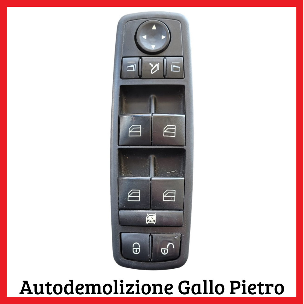 Blocco Comando Alzacristalli Sinistro A16982067109174 Usato