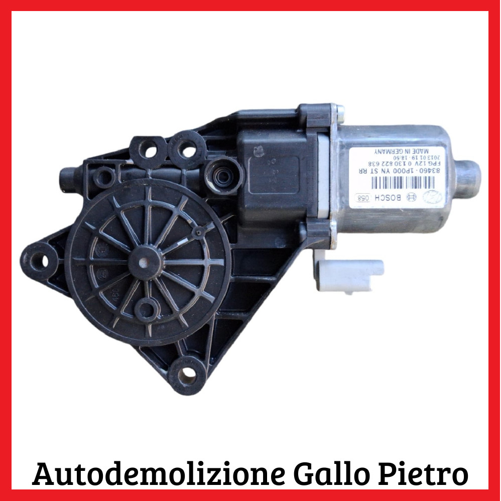 Motorino Alzacristallo Porta Post. Destro (Bosch) 83460-1P0000 Usato