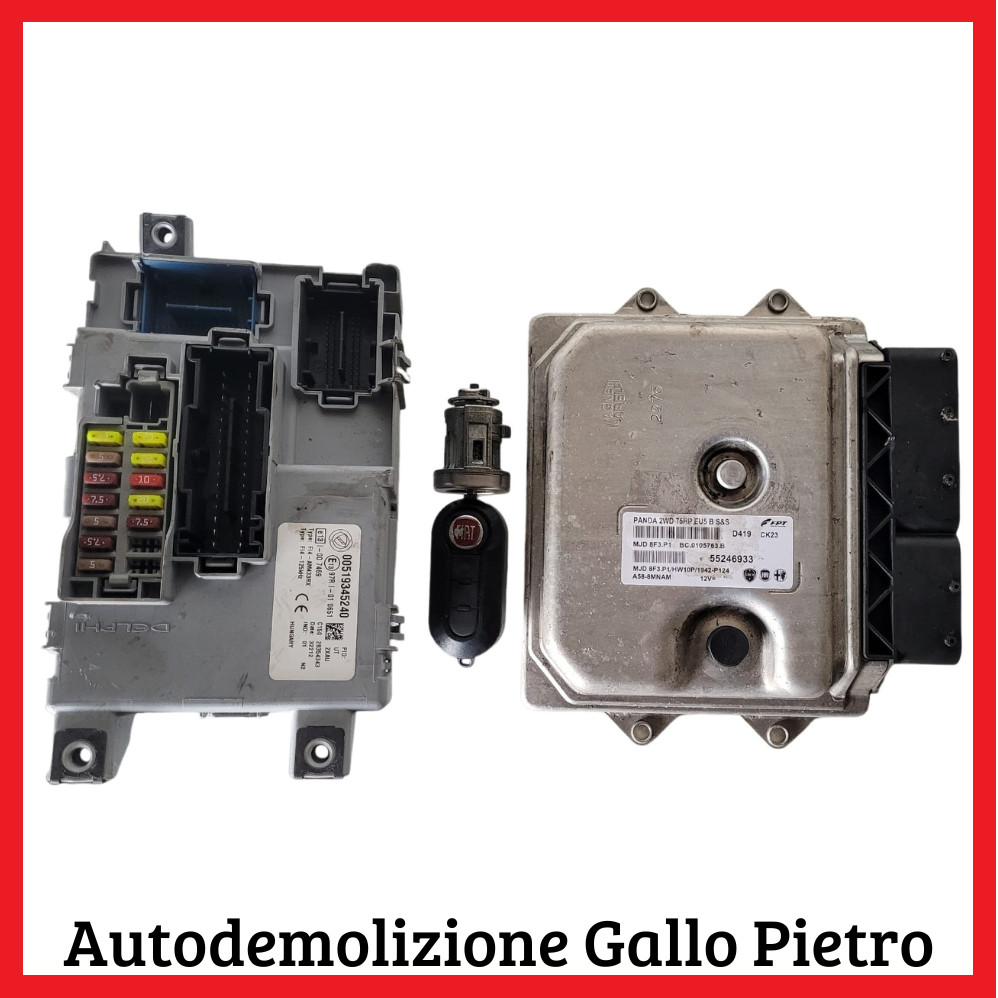 Kit Chiave Accensione CENTRALINA Usato