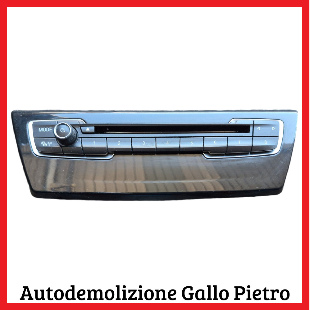Blocco Comandi Autoradio 9371455-06 Usato
