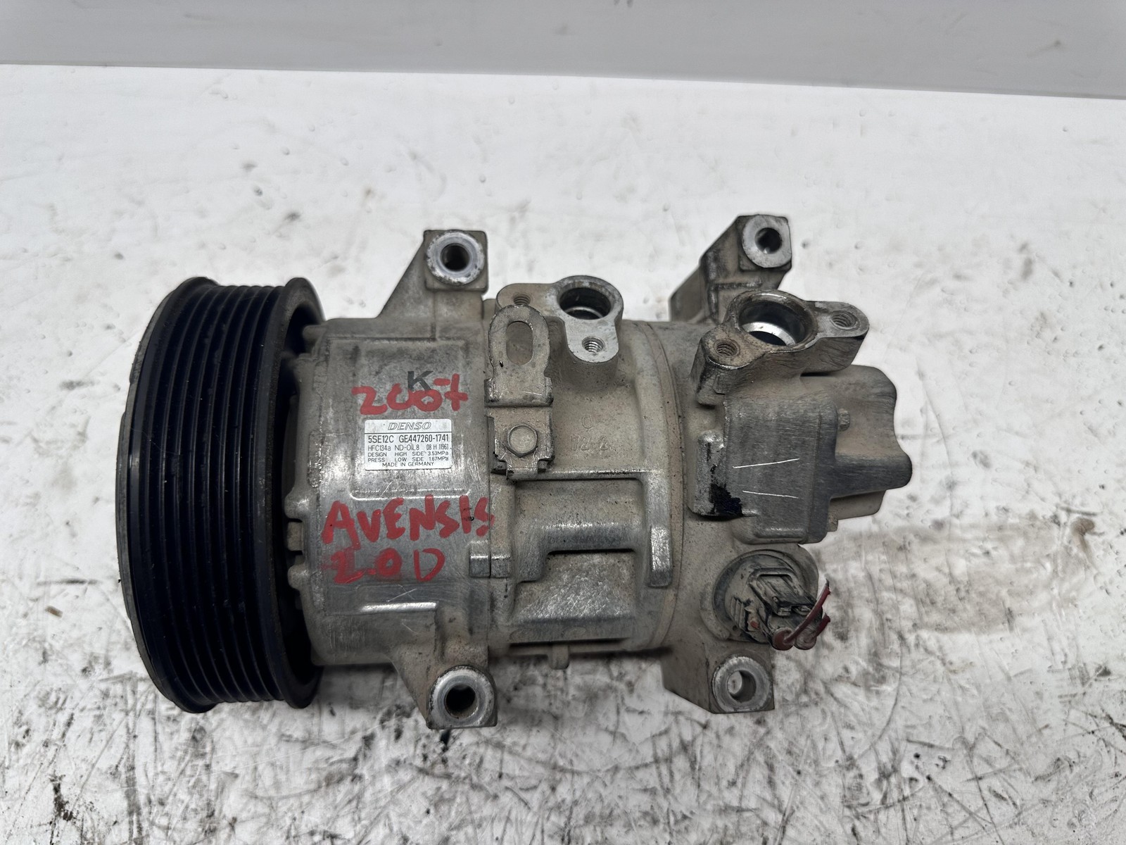 Compressore A/c 5SE12C,GE447260-1741 Usato