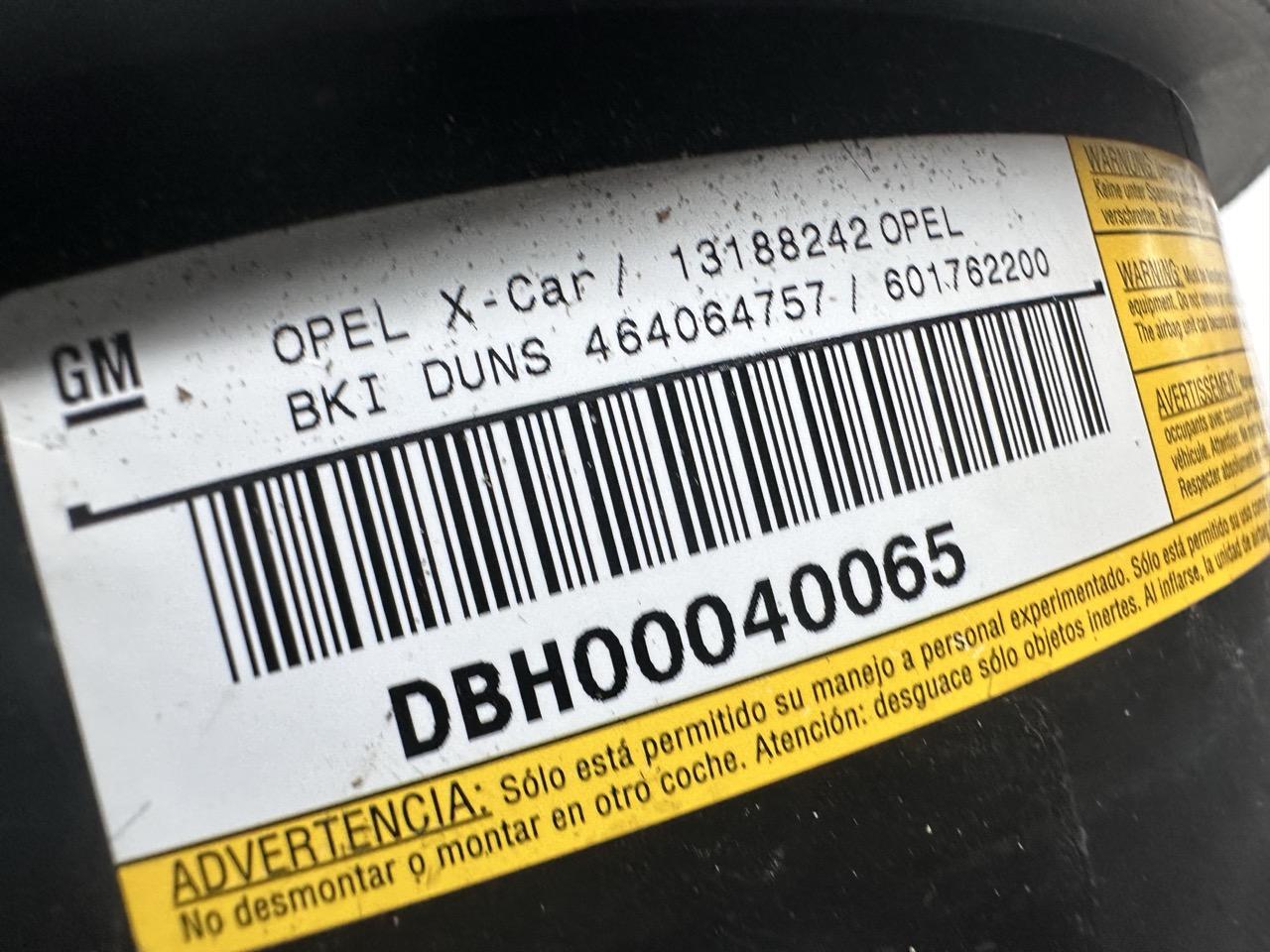 Dispositivo Airbag Lato Guida 13188242 Usato