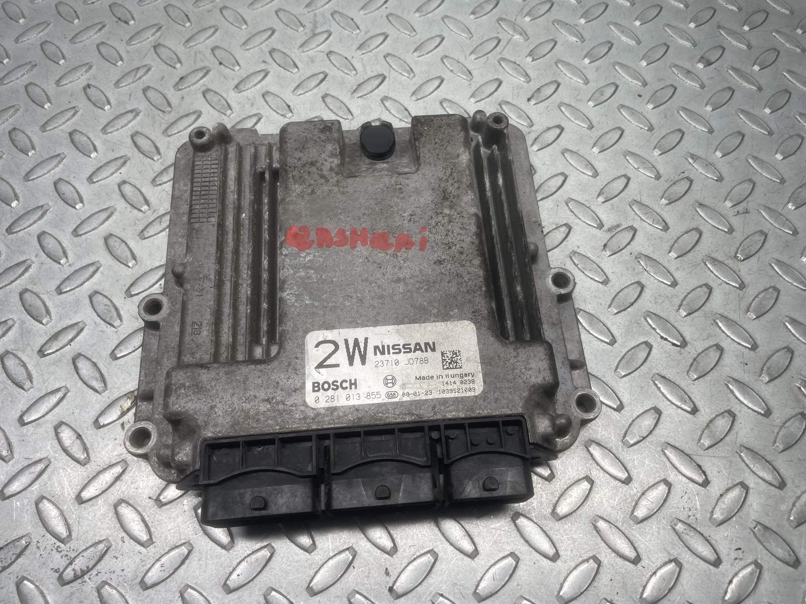 Centralina Iniezione (Bosch) 23710JD78B 0281013855 Usato
