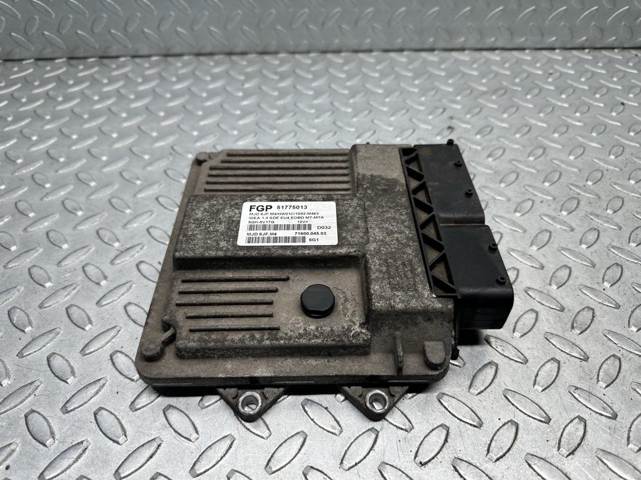 Centralina Iniezione (Fgp) 51775013 MJD6JFM4 Usato