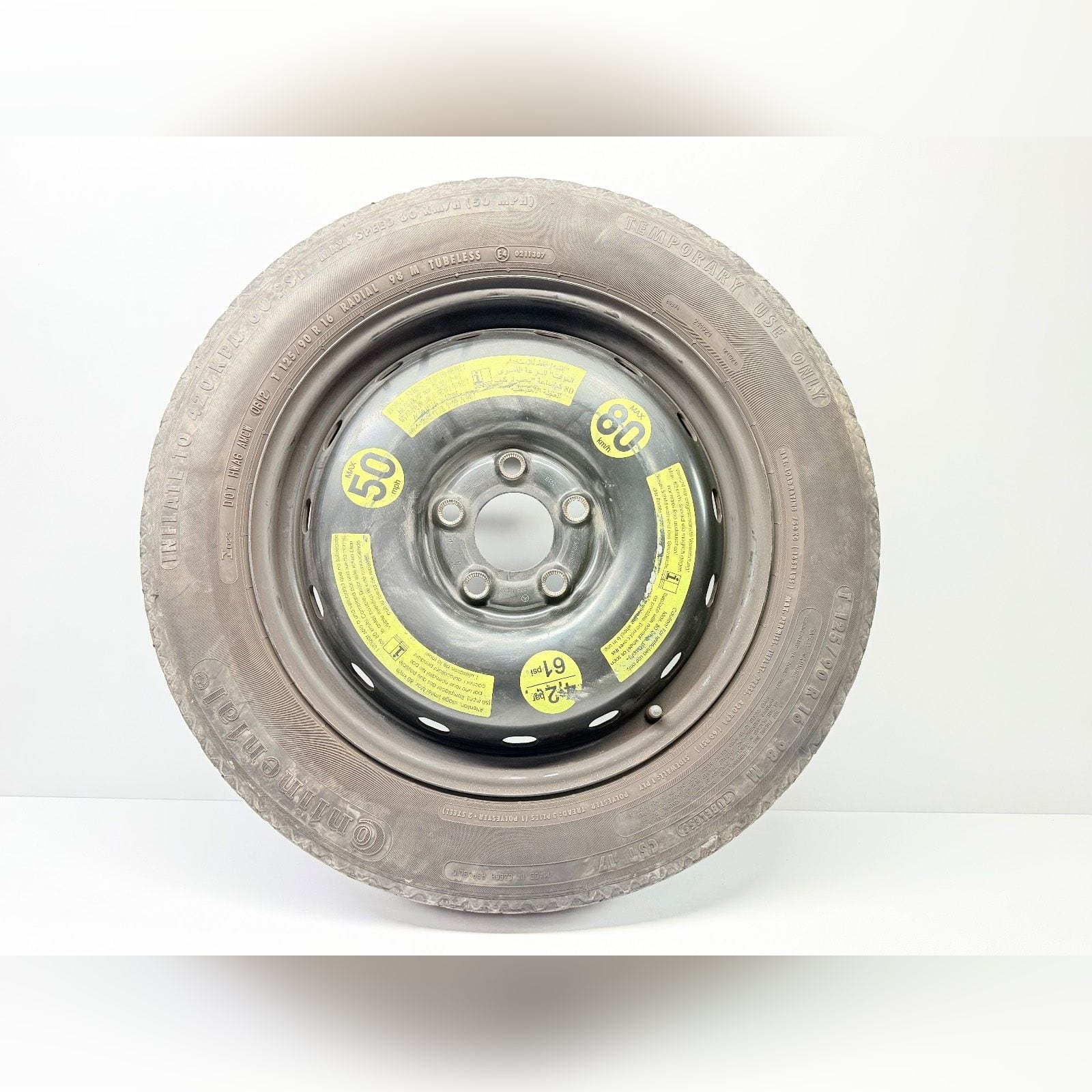 Disco ruota scorta - Immagine 1 di 9